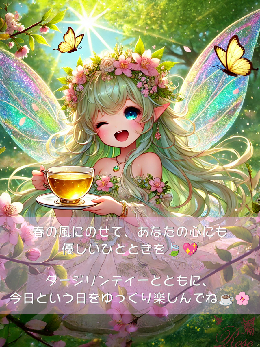 春の訪れを感じるダージリンティー🌸 ファーストフラッシュで楽しむ癒しの時間