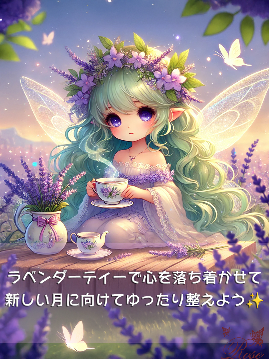 春の準備は心から🌸ラベンダーティーで整える癒しの時間