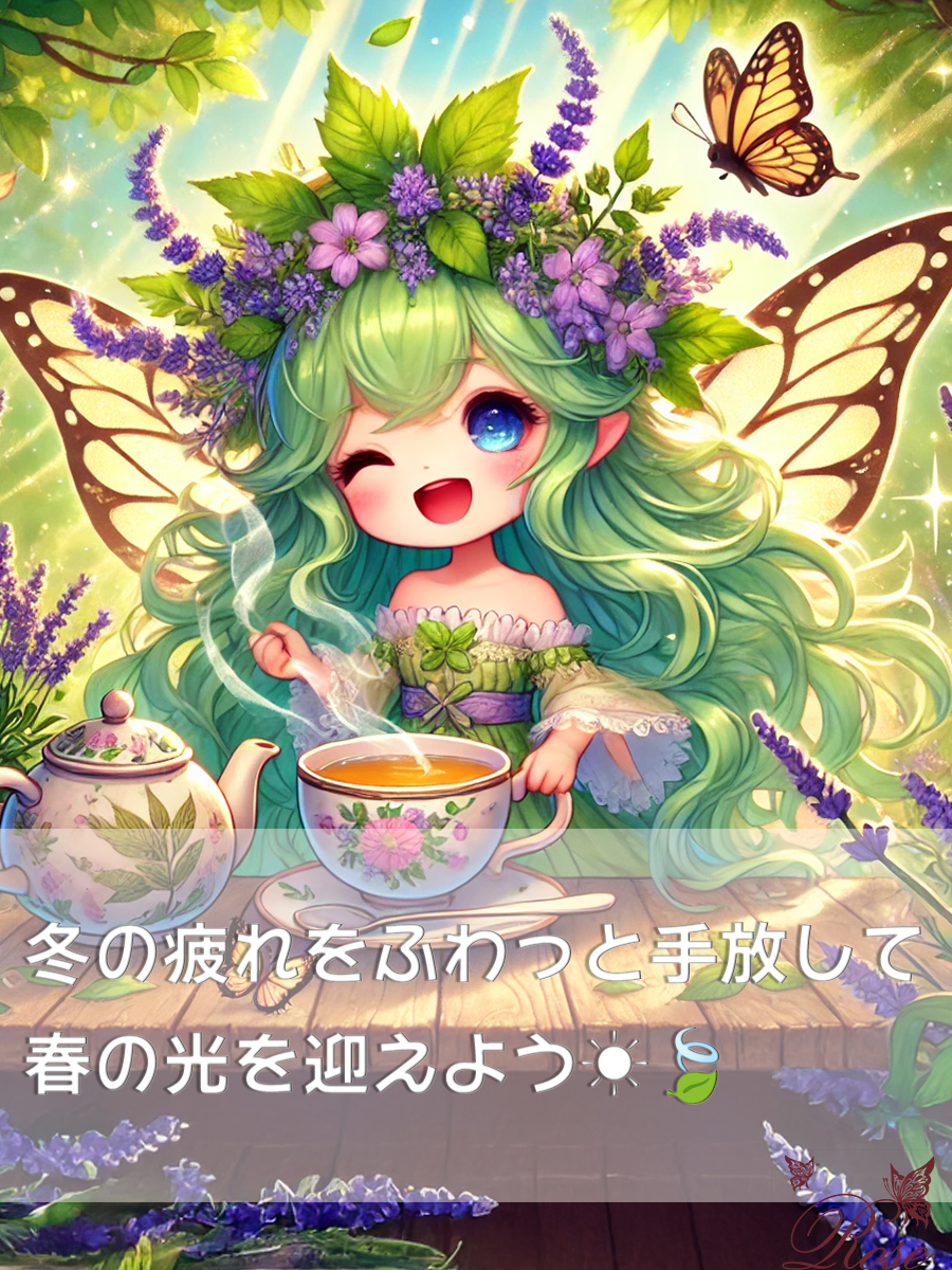 🌸 春の扉を開く準備、できた？ 心を整えるティータイム ☕