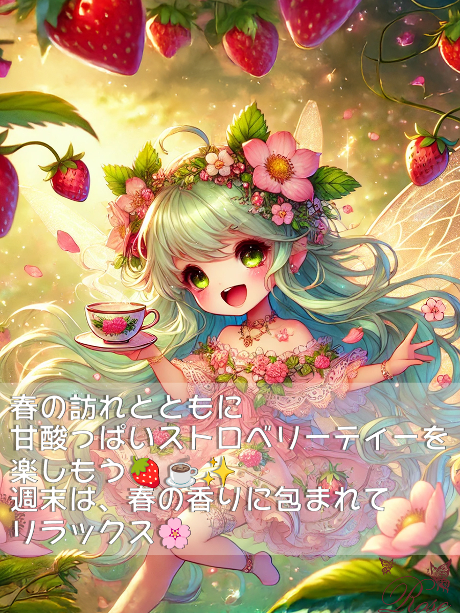 春の訪れを感じるストロベリーティー🍓 甘酸っぱい春色ティータイムの楽しみ方