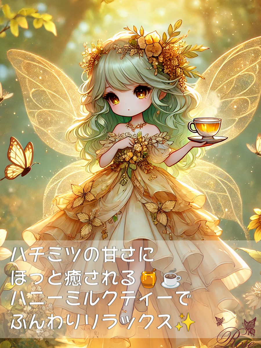 おうちで簡単！ ハニーミルクティーの作り方＆アレンジ💛 あまい癒しのドリンク