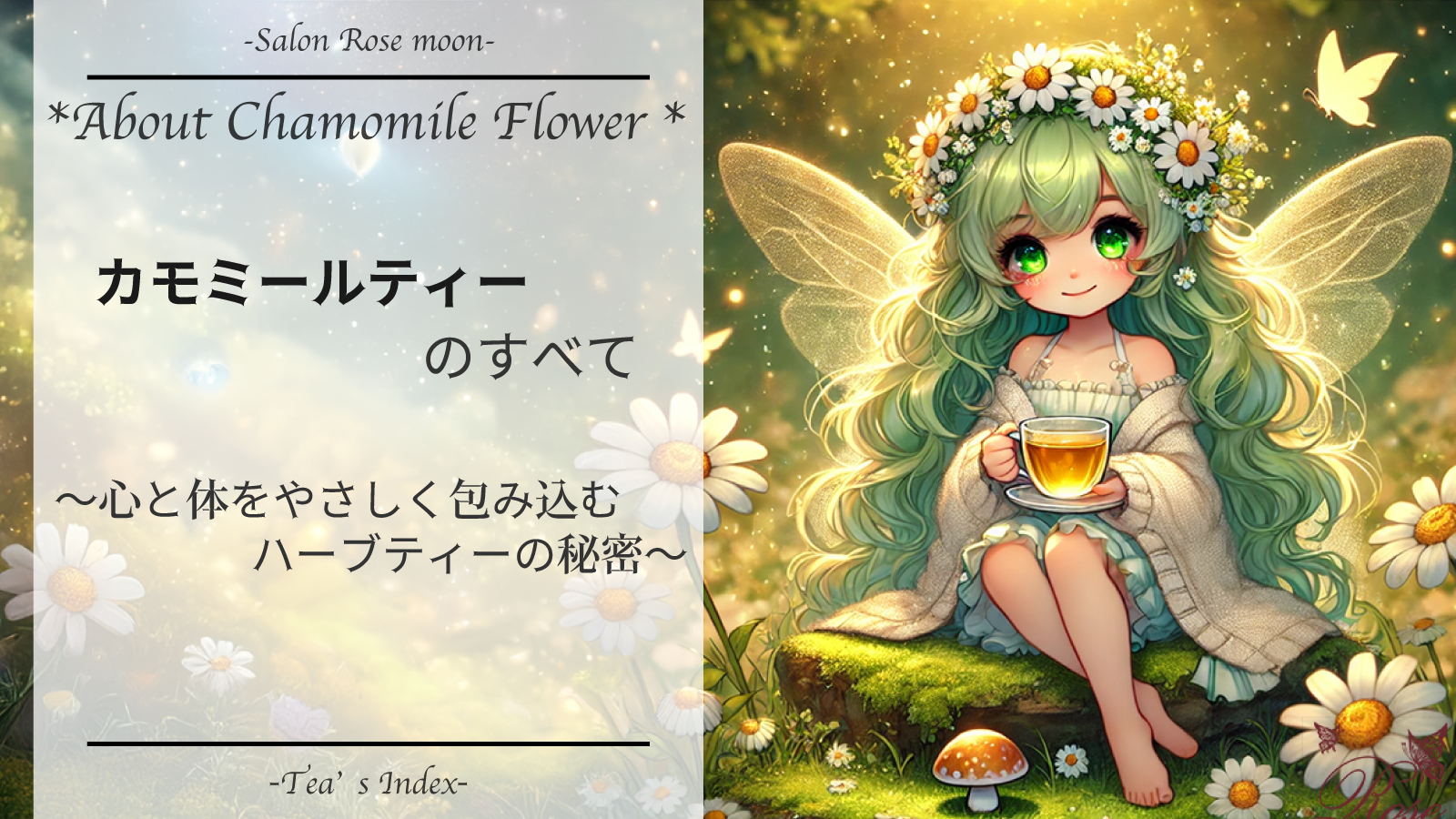 カモミールティーのすべて：心と体をやさしく包み込むハーブティーの秘密