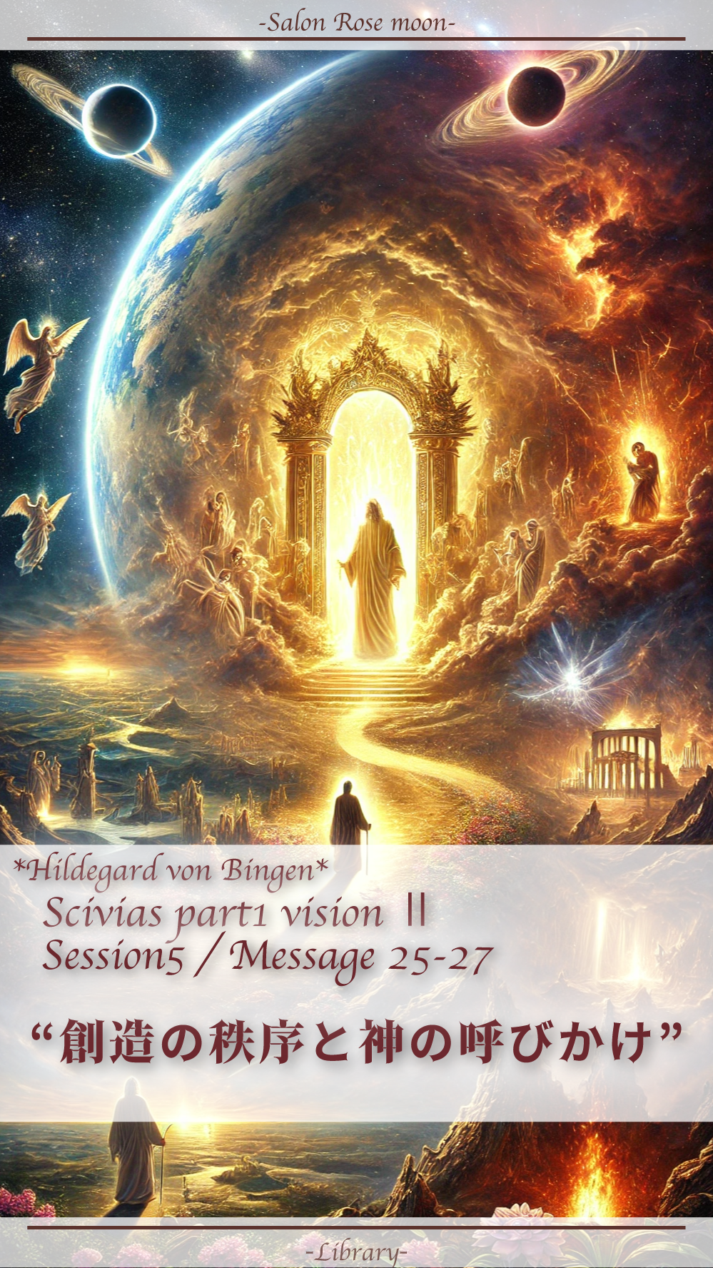 Scivias Vision II｜創造の秩序と神の呼びかけ【日本語訳と解説】