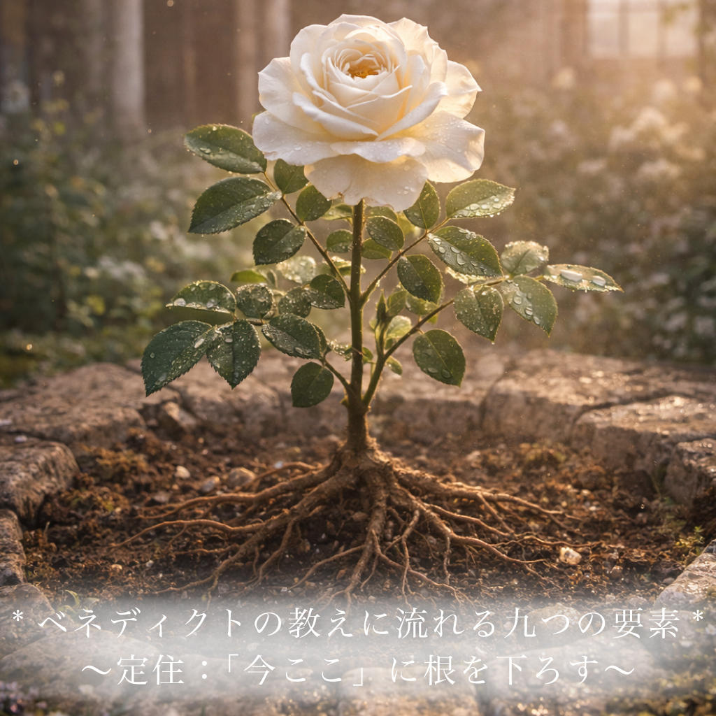 定住：「今ここ」に根を下ろす｜ベネディクトの教えに流れる九つの要素