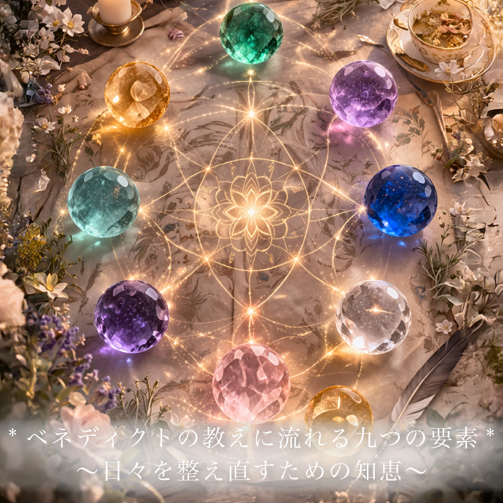ベネディクトの教えに流れる九つの要素｜日々を整え直すための知恵