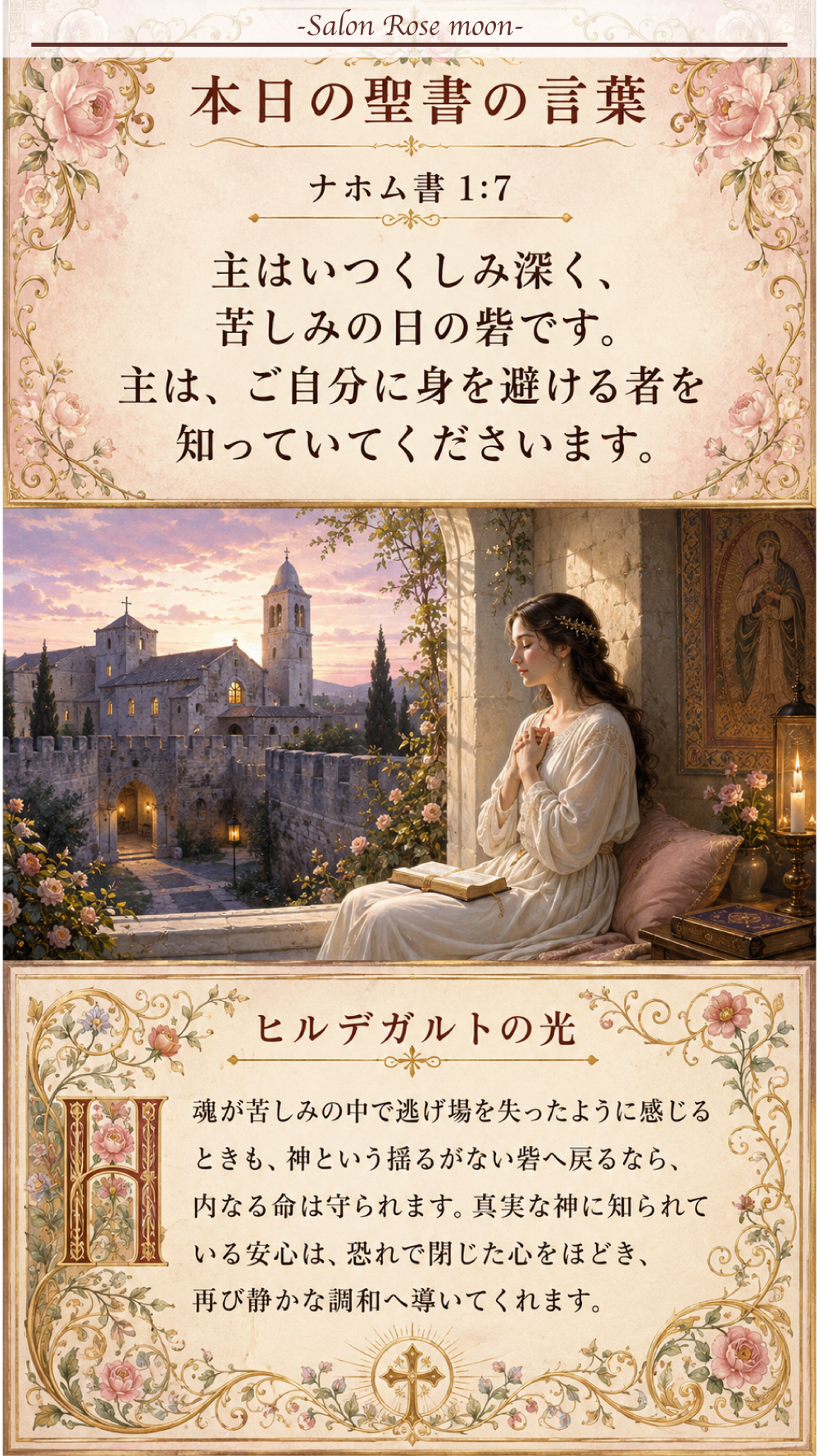 苦しみの日に主を避け所とする聖書の言葉｜ナホム1:7