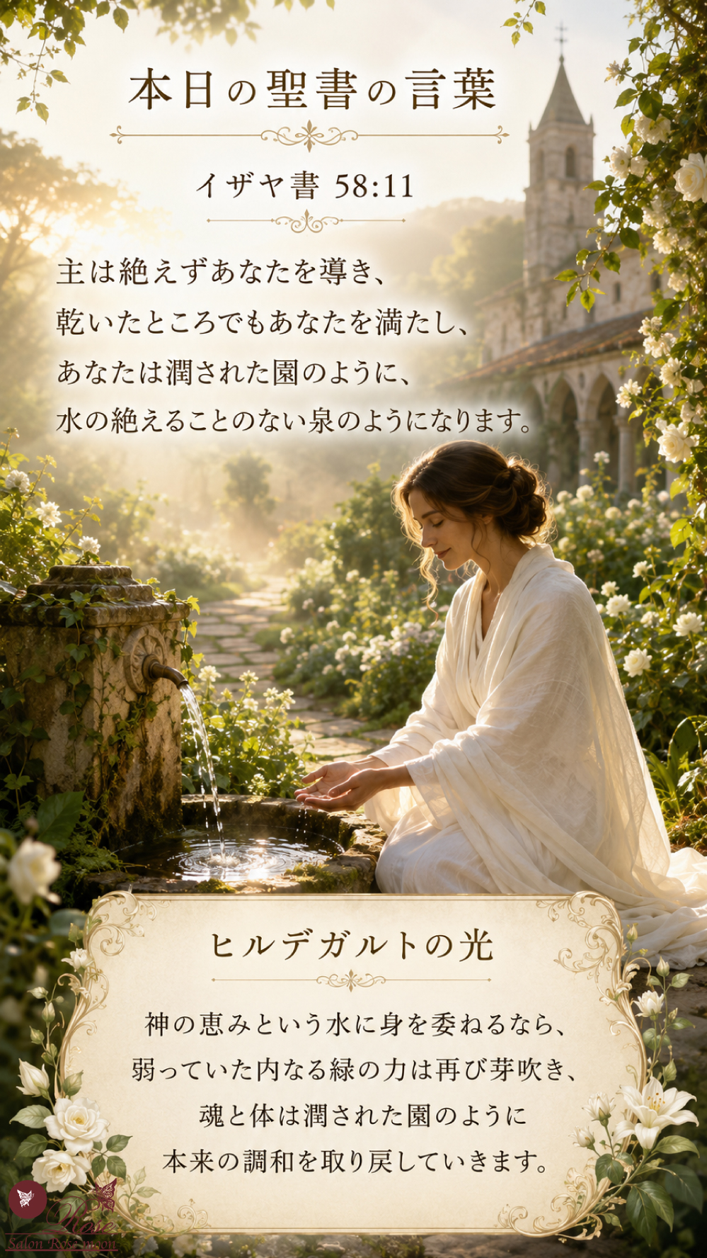 乾いた心を潤し回復へ導く聖書の言葉｜イザヤ58:11