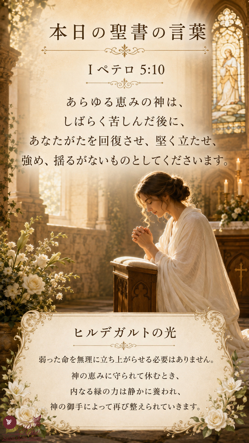 神が回復させ強く立たせてくださる聖書の言葉｜ペテロ第一5:10