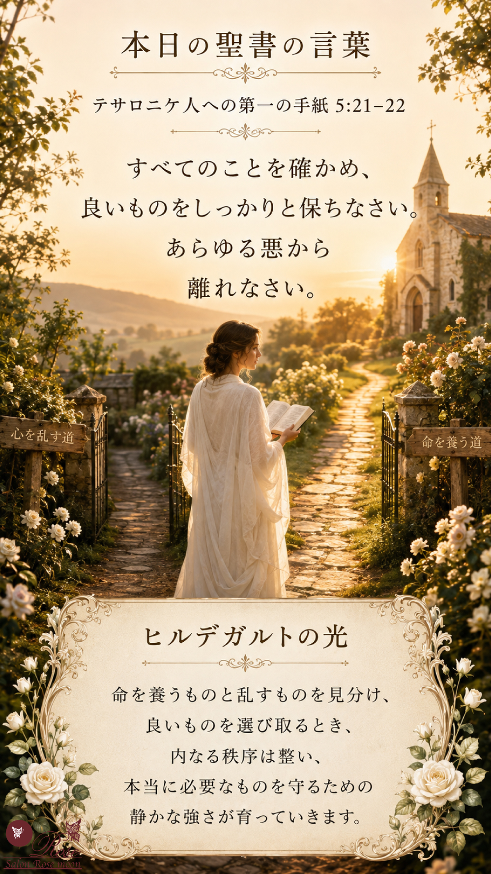すべてを確かめ良いものを選ぶ聖書の言葉｜テサロニケ第一5:21–22