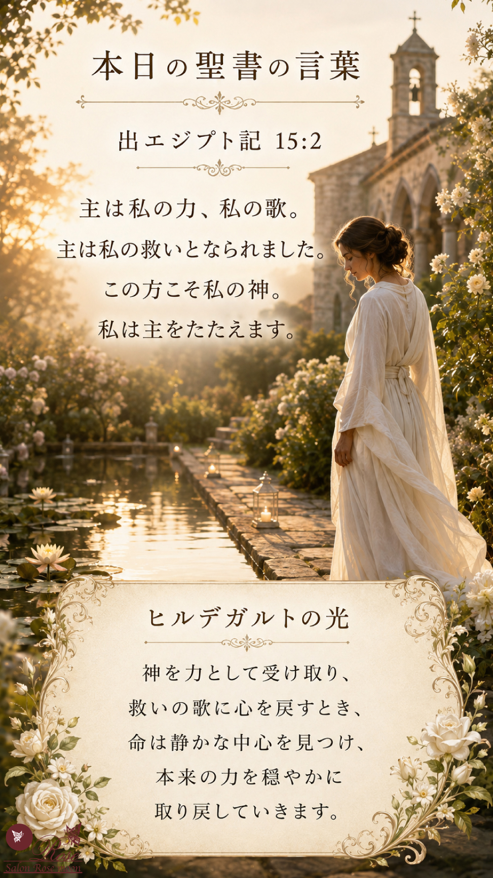 主を力と歌として心を守る聖書の言葉｜出エジプト15:2
