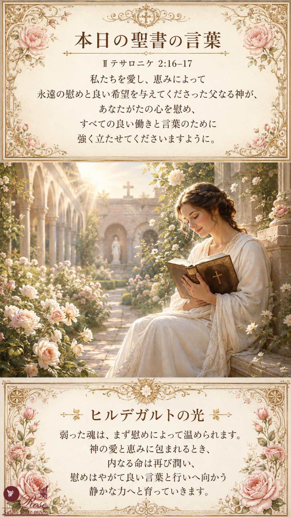 神の愛と恵みに慰められ強められる聖書の言葉｜テサロニケ第二2:16–17