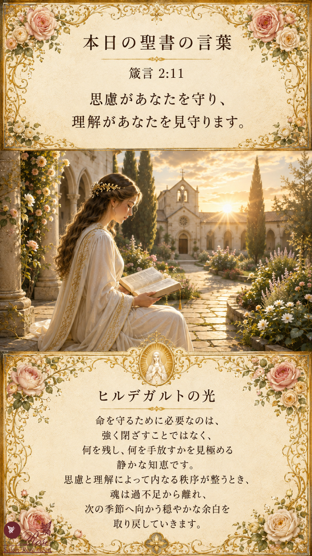 思慮と理解に守られて歩む聖書の言葉｜箴言2:11