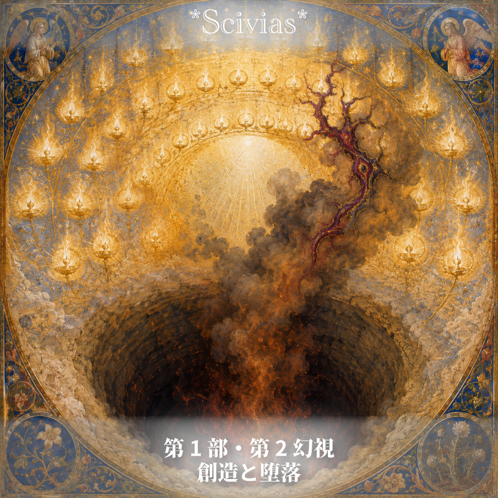 Scivias 第1部・第2幻視｜創造と堕落