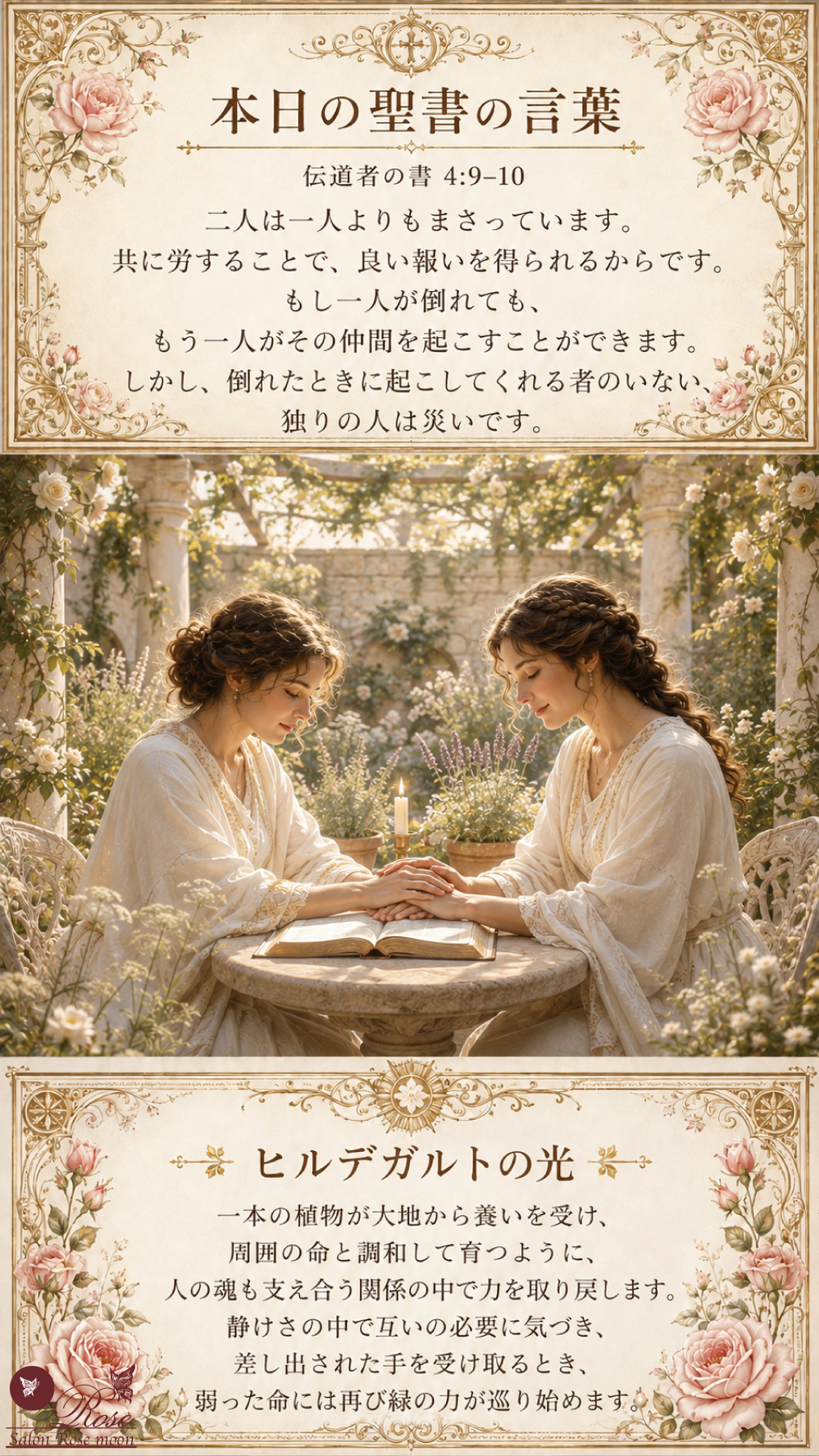 倒れたときに支え合う聖書の言葉｜伝道者の書4:9–10