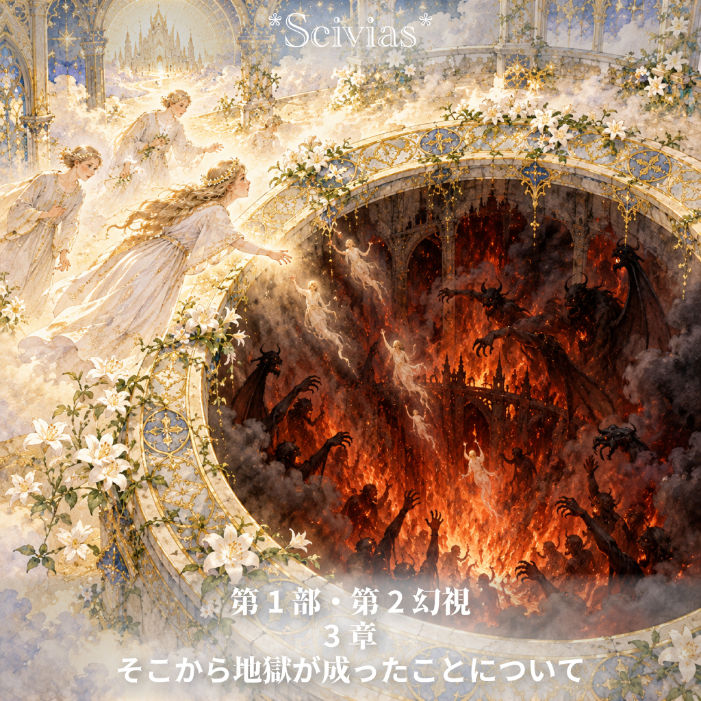 Scivias 第1部・第2幻視 3章｜そこから地獄が成ったことについて